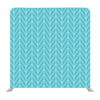 Blue With White Zig Zag Line Pattern Background