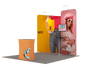 Présentoir d'exposition portable 3m x 3m - Modèle 7