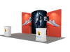 Portable exhibition display 6m - Model 8
