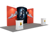 Portable exhibition display 6m - Model 8
