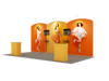 Portable exhibition display 6m - Model 11