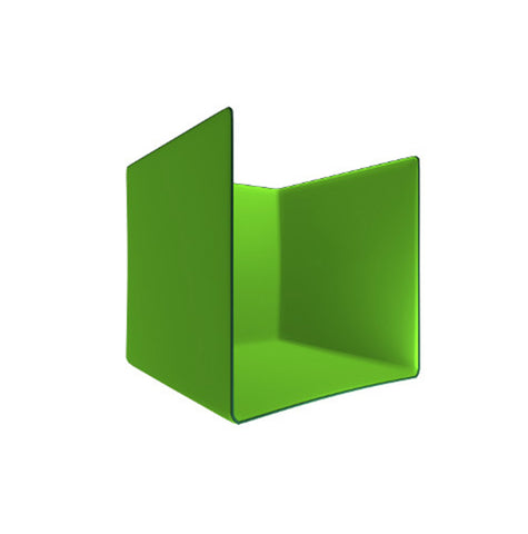 Custom Printed U Shaped Exhibit Booth (covers 3 walls/sides)