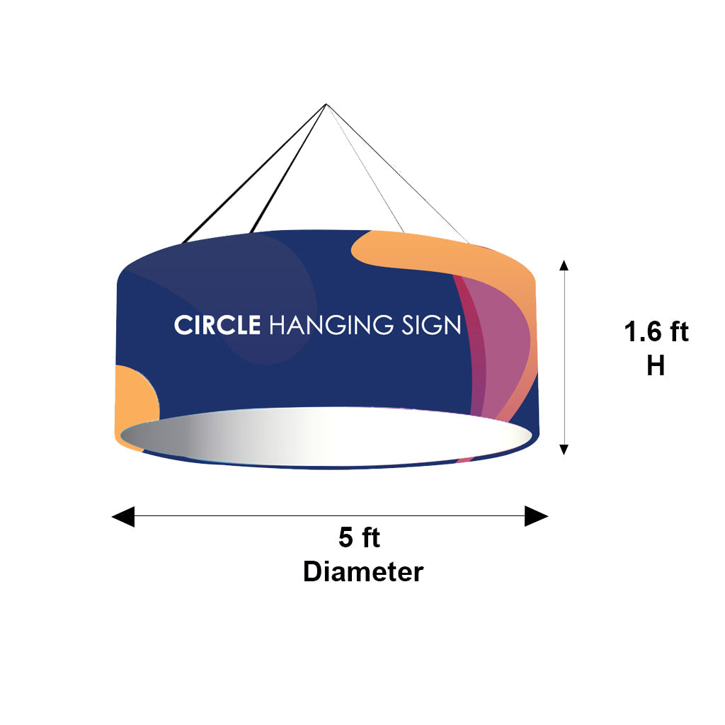 Bannière suspendue Sky Tube Circle