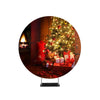 Support de toile de fond de cercle de cadeaux de Noël