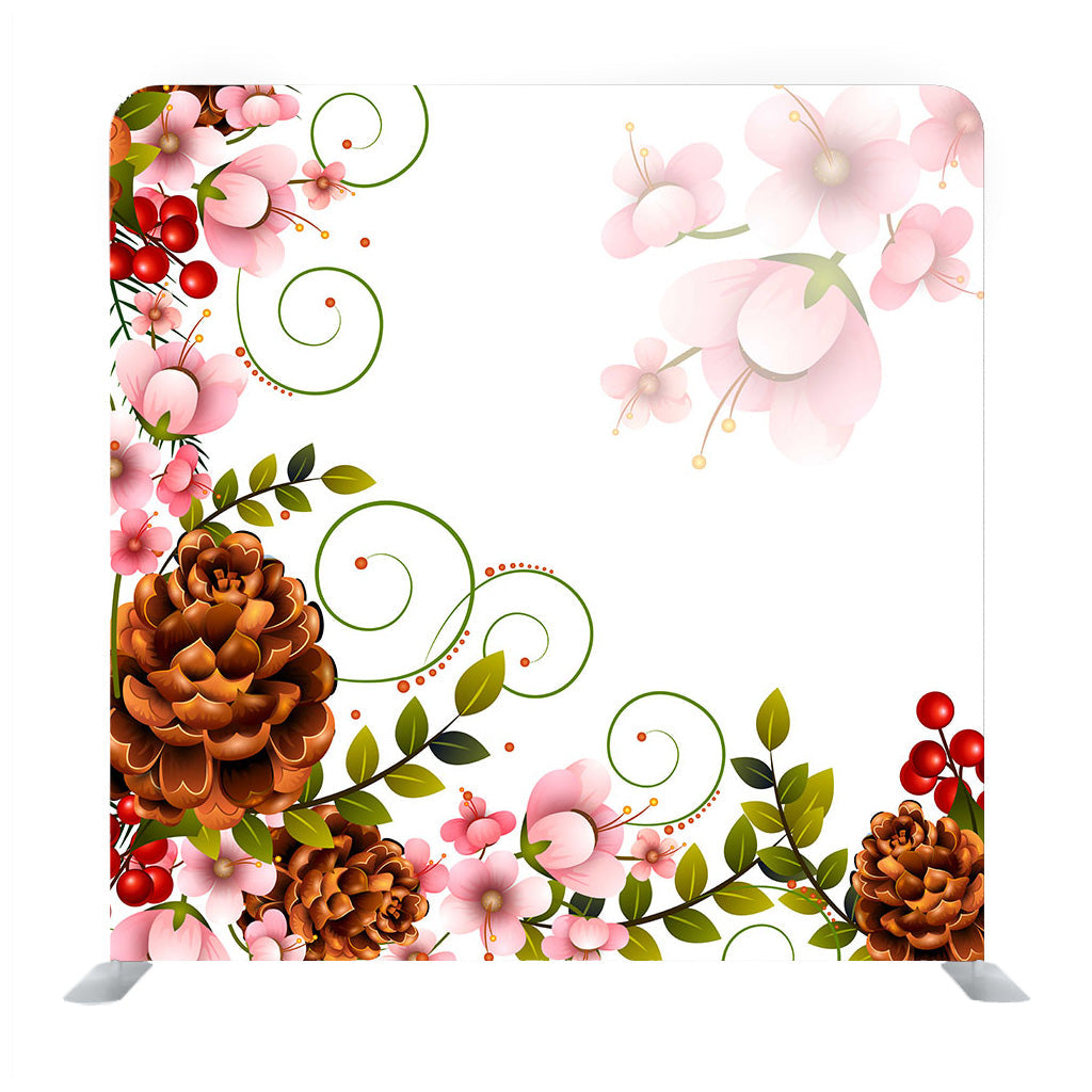 Cross Stitch Media Wall