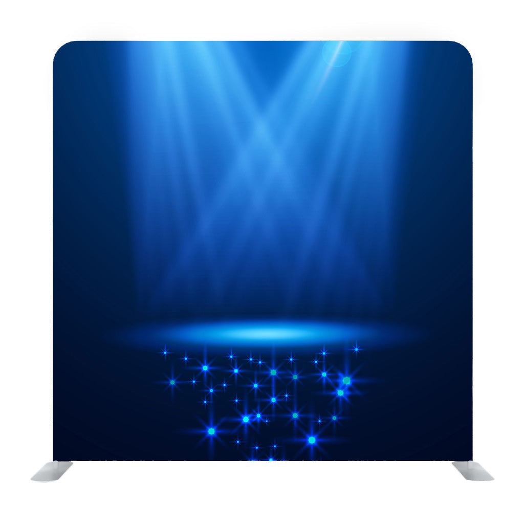 Dark Spotlight Background Media Wall