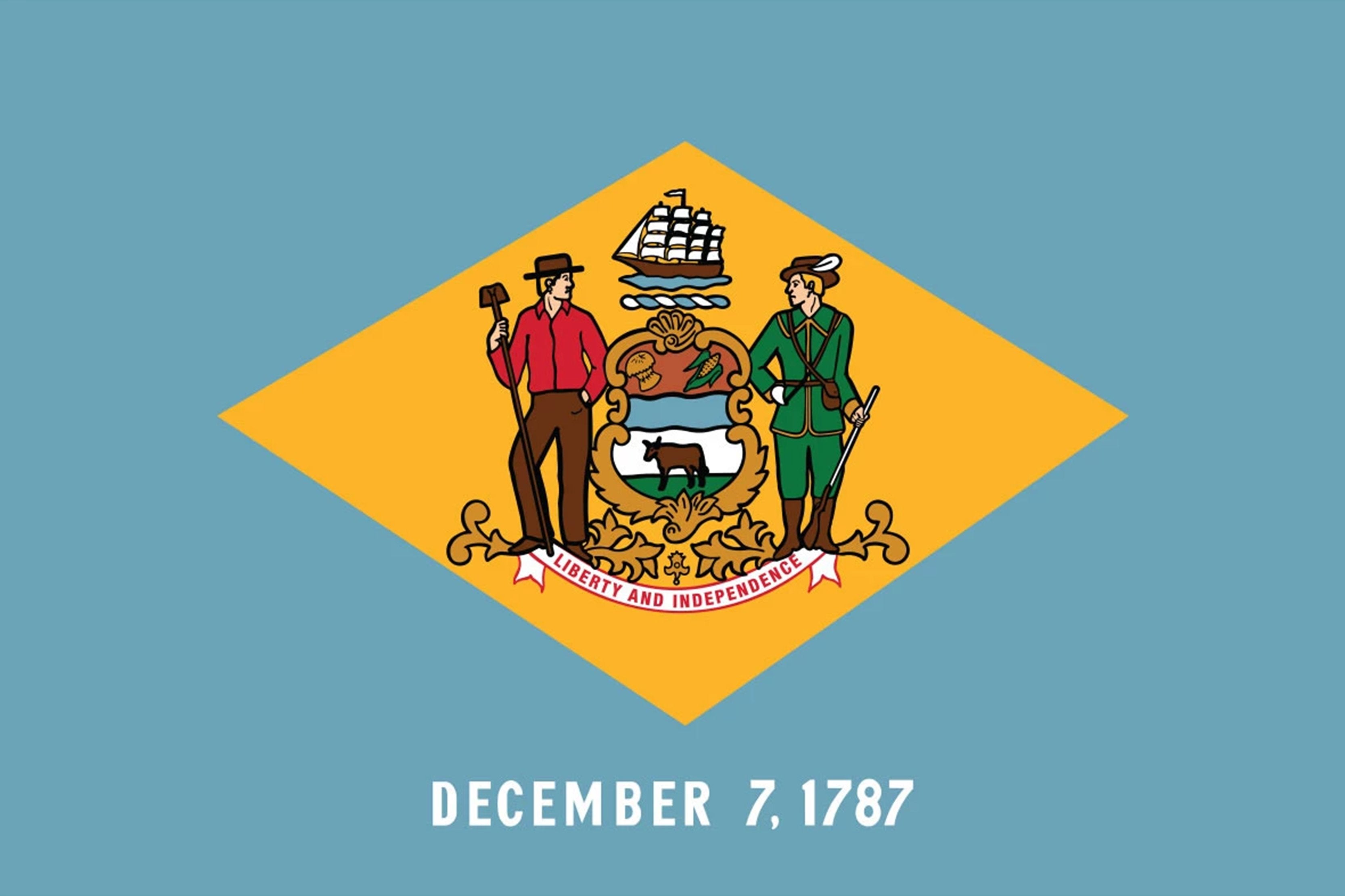 Delaware State Flag