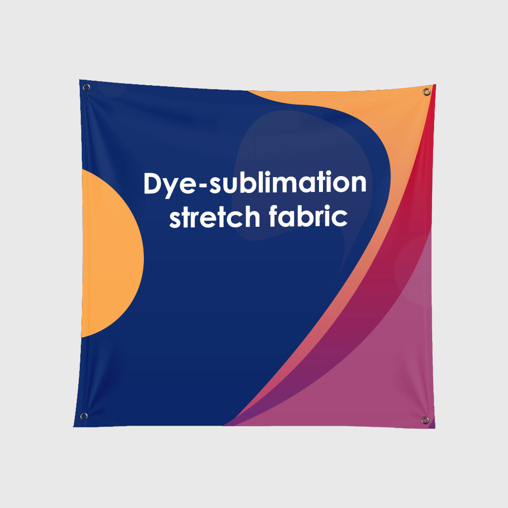 Print on Dye-Sub stretch fabric