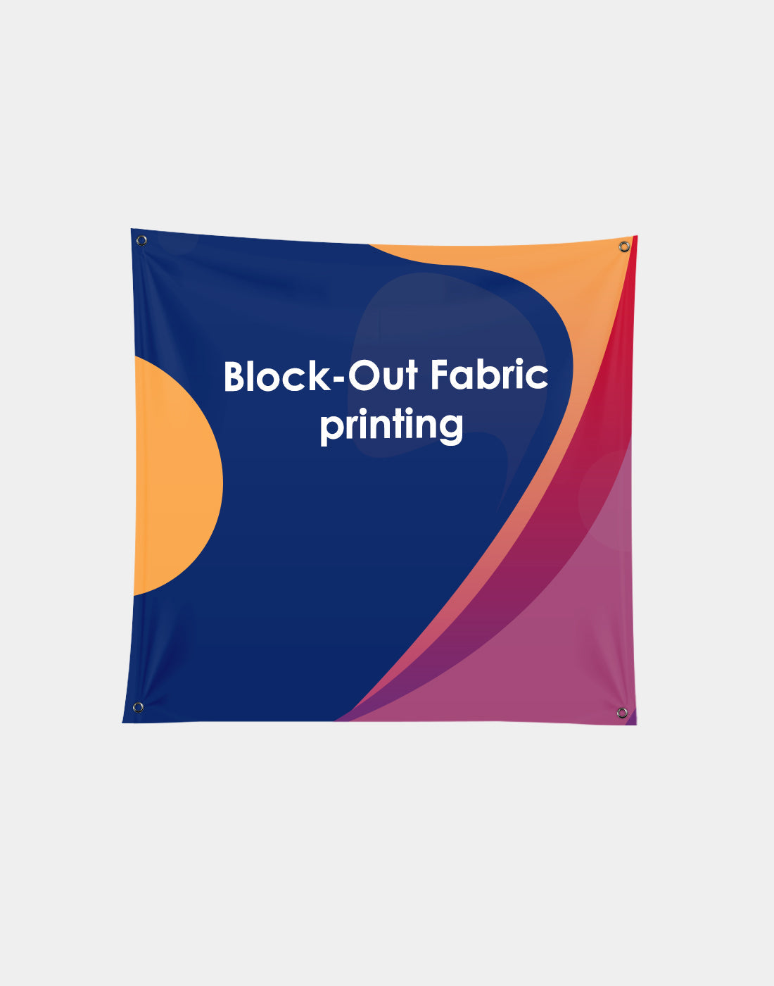 Blockout Fabric Backdrop Print