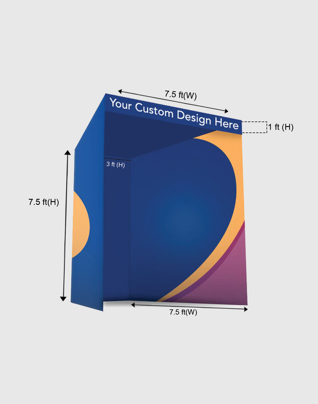 Vogue fabric stand
