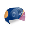 Semi-circle photo booth speaker