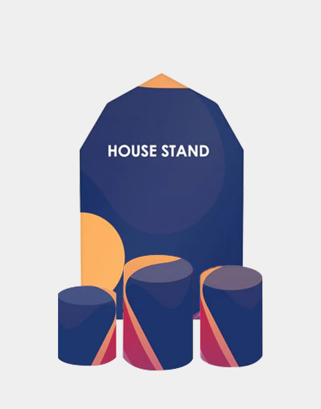 Support de maison avec socle
