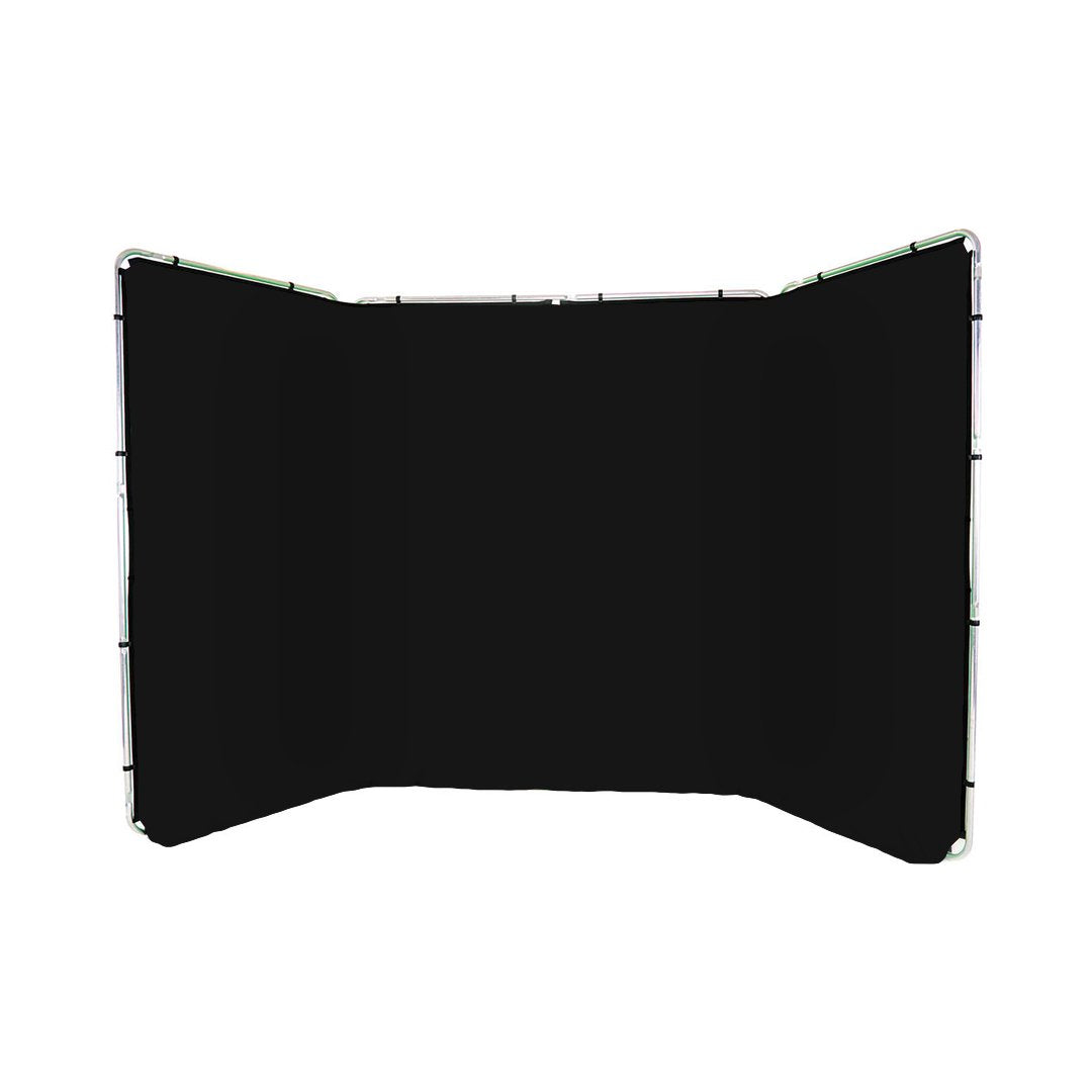 Black Panoramic Background 4m wide