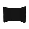 Black Panoramic Background 4m wide
