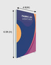 SEG Frameless Fabric Led Light Box Display - 1.2m W x 2m H