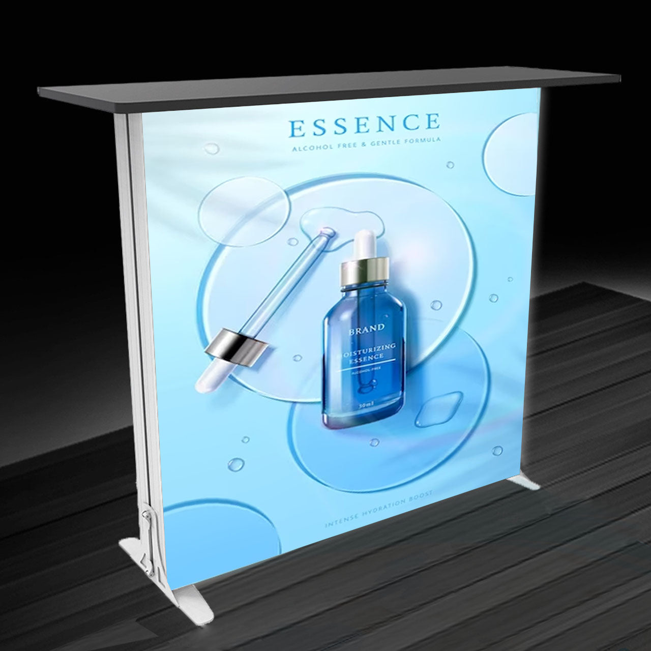 SEG Light Box Display Counter - 1m H