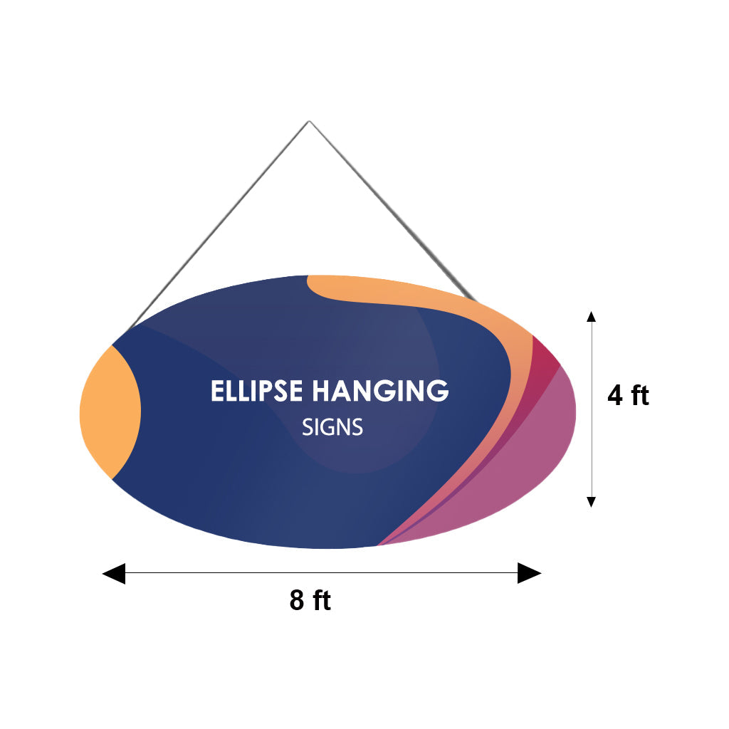 Bannière suspendue Sky Tube Ellipse