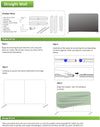 Straight Tension Fabric Wall Backdrop