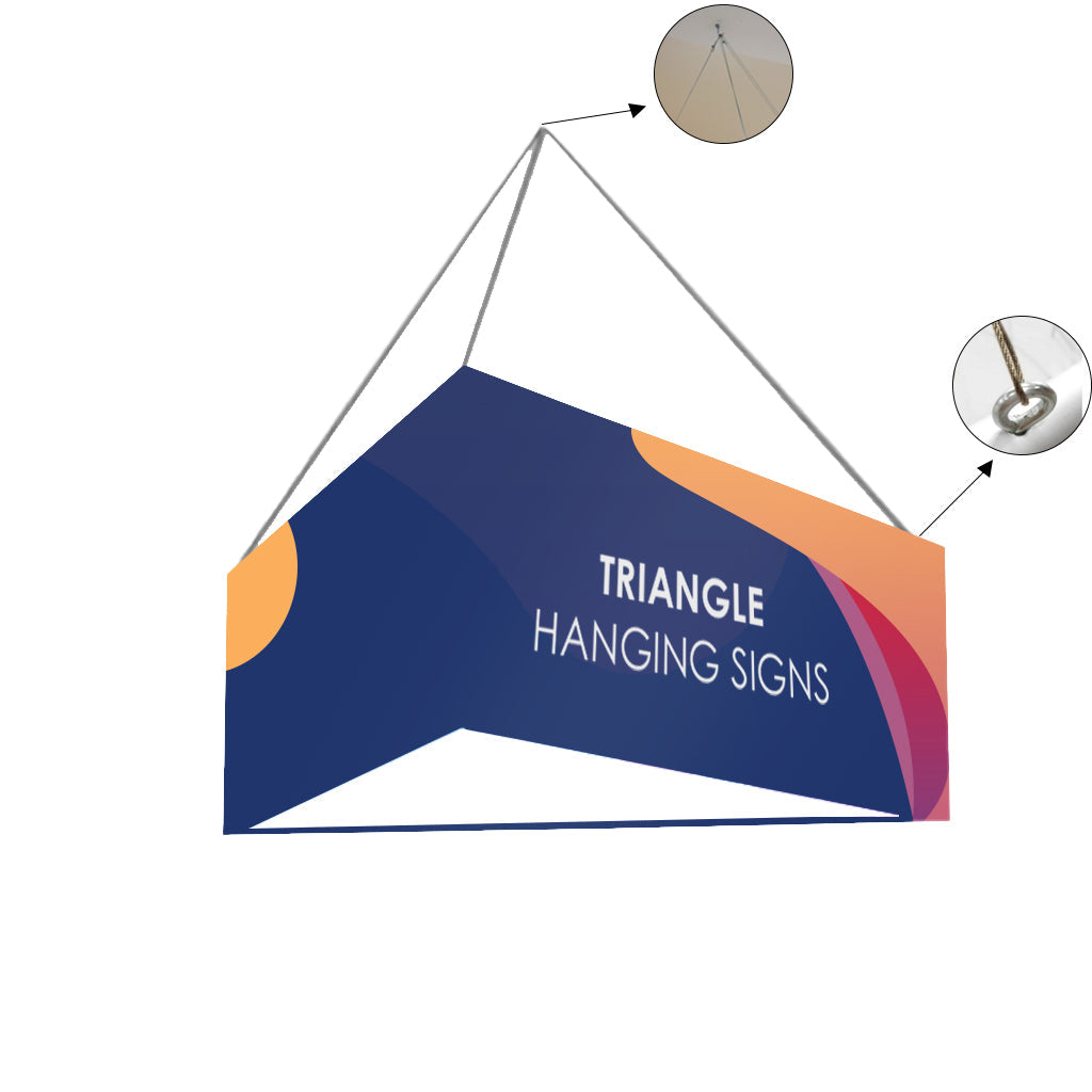 Bannière suspendue triangle SkyTube