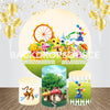 Circus Themed Event Party Round Backdrop Kit