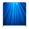 Abstract Blue Line of Long Exposure Motion Lights Media Wall