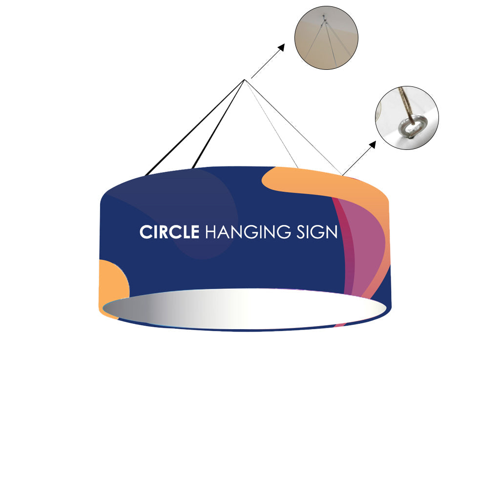 Bannière suspendue Sky Tube Circle