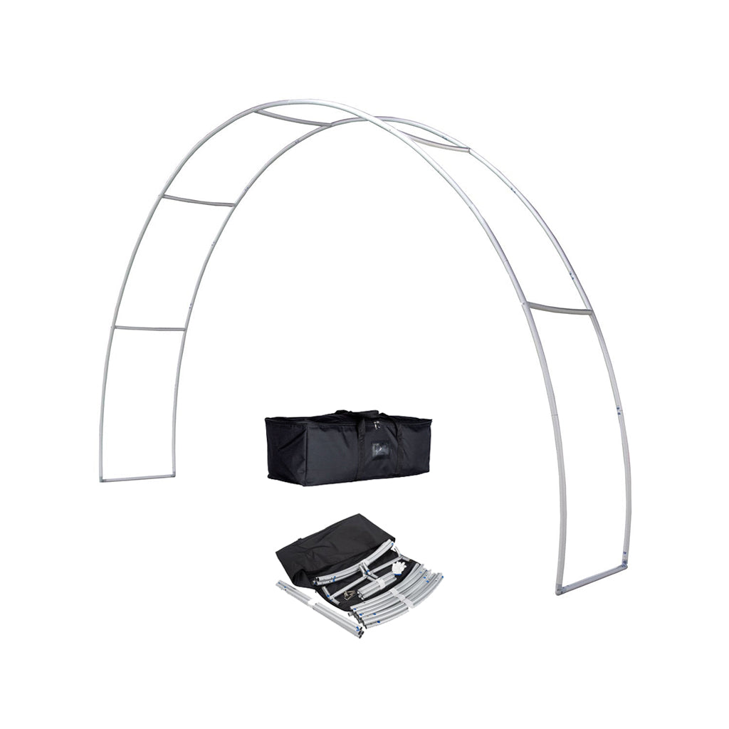 Arche en tissu tendu en forme de C - 6m Wide