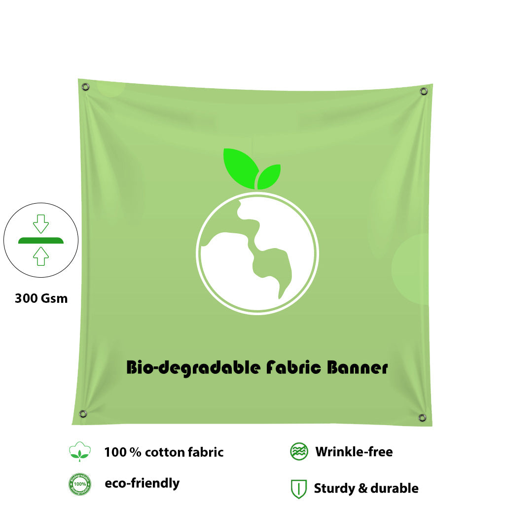 Fabric banner printing on canvas (pure canvas)