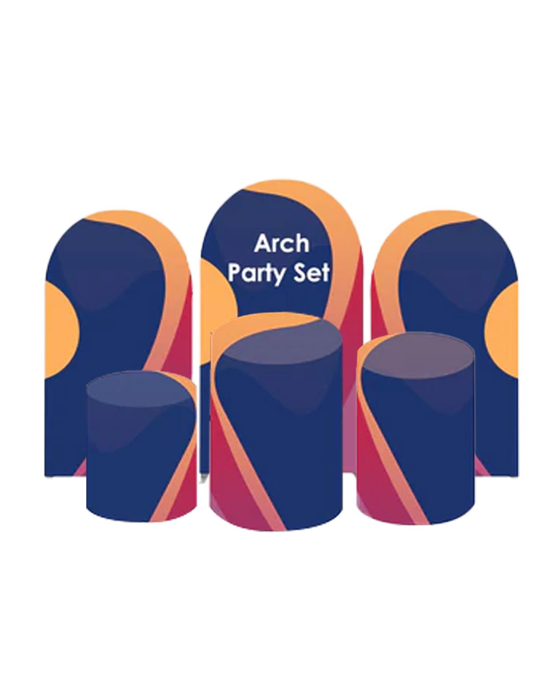 Ensembles de fête en arche avec socle - Modèle 1
