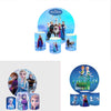Personalized Round Backdrop Kits with Counter for Birthday Parties and Events