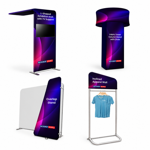 Accessoires et compléments pour stands d'exposition