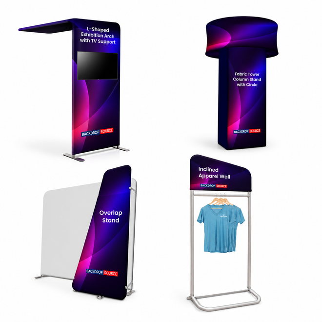 Accessoires et compléments pour stands d'exposition