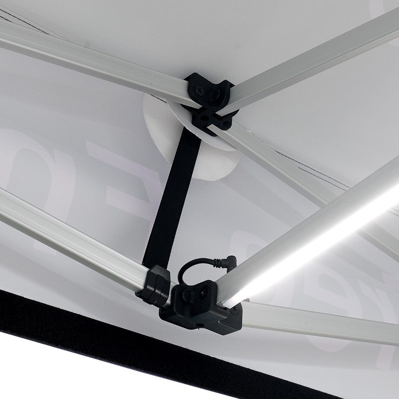 Tente pliante éclairée – 6 m x 3 m (structure LED)