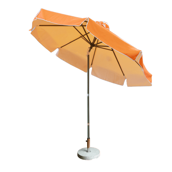 Tilting Patio Umbrellas With Valances – 2.7m x 2.7m