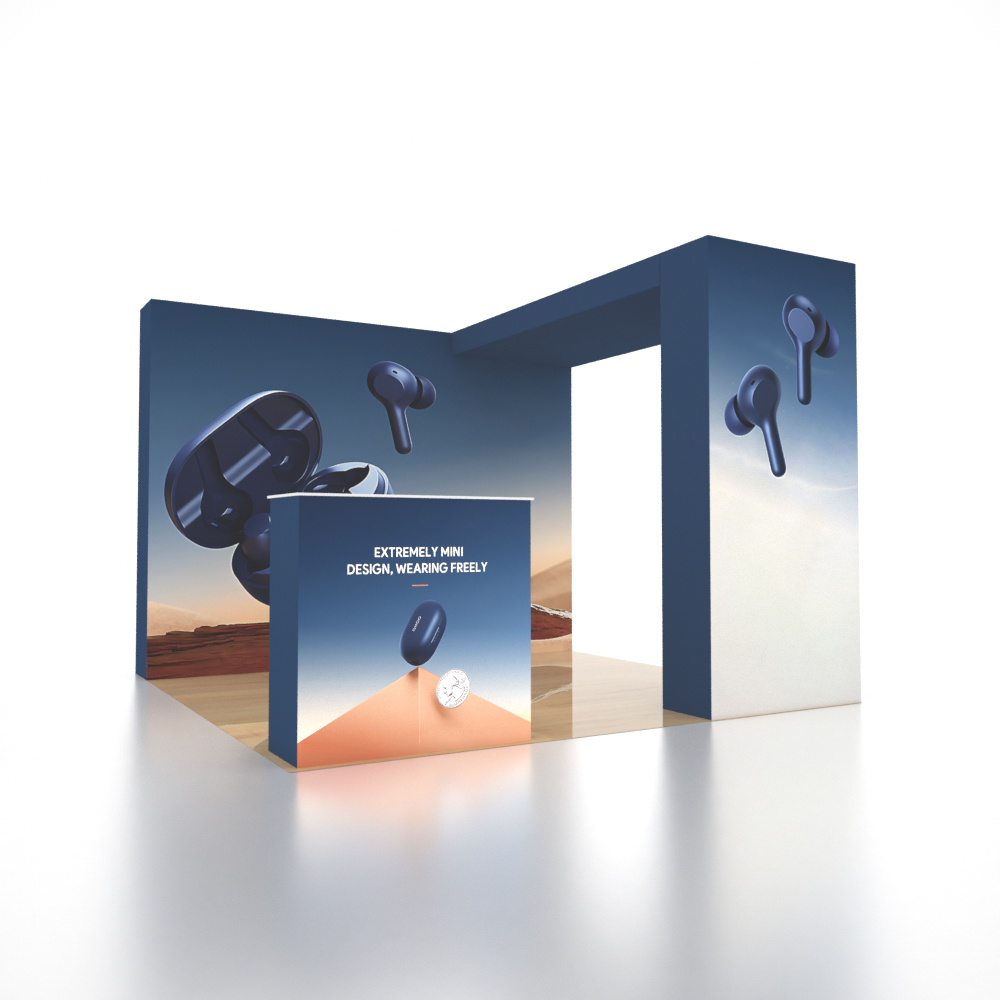 Portable Exhibit Display 3m x 3m - Model 41