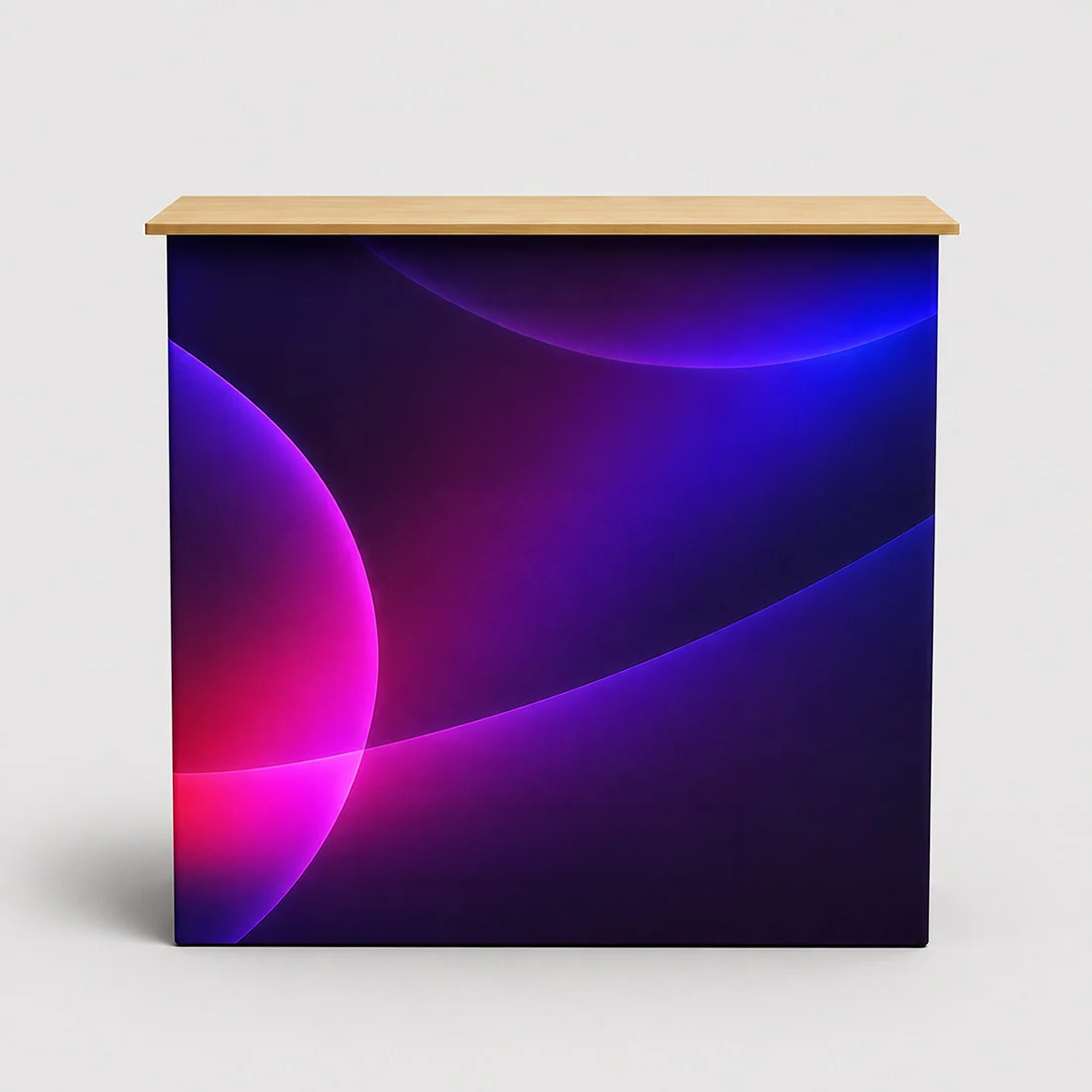 Table Pop Up Fabric Display Counter (For Podium & Booth Exhibitions)