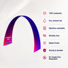 C Shape Tension Fabric Arch - 3m