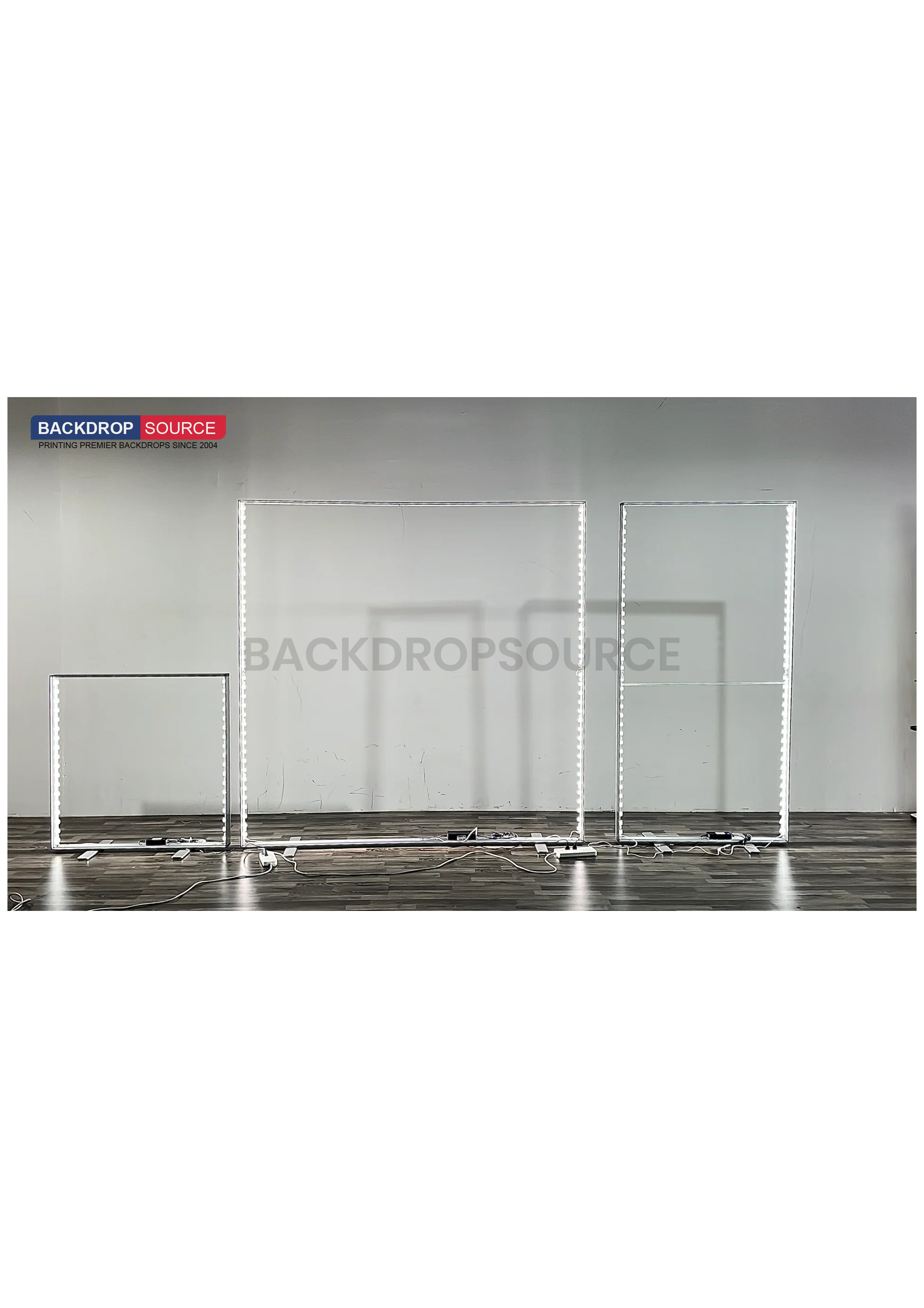 SEG Fabric LED Backlit Light Box - 5m x 2.5m