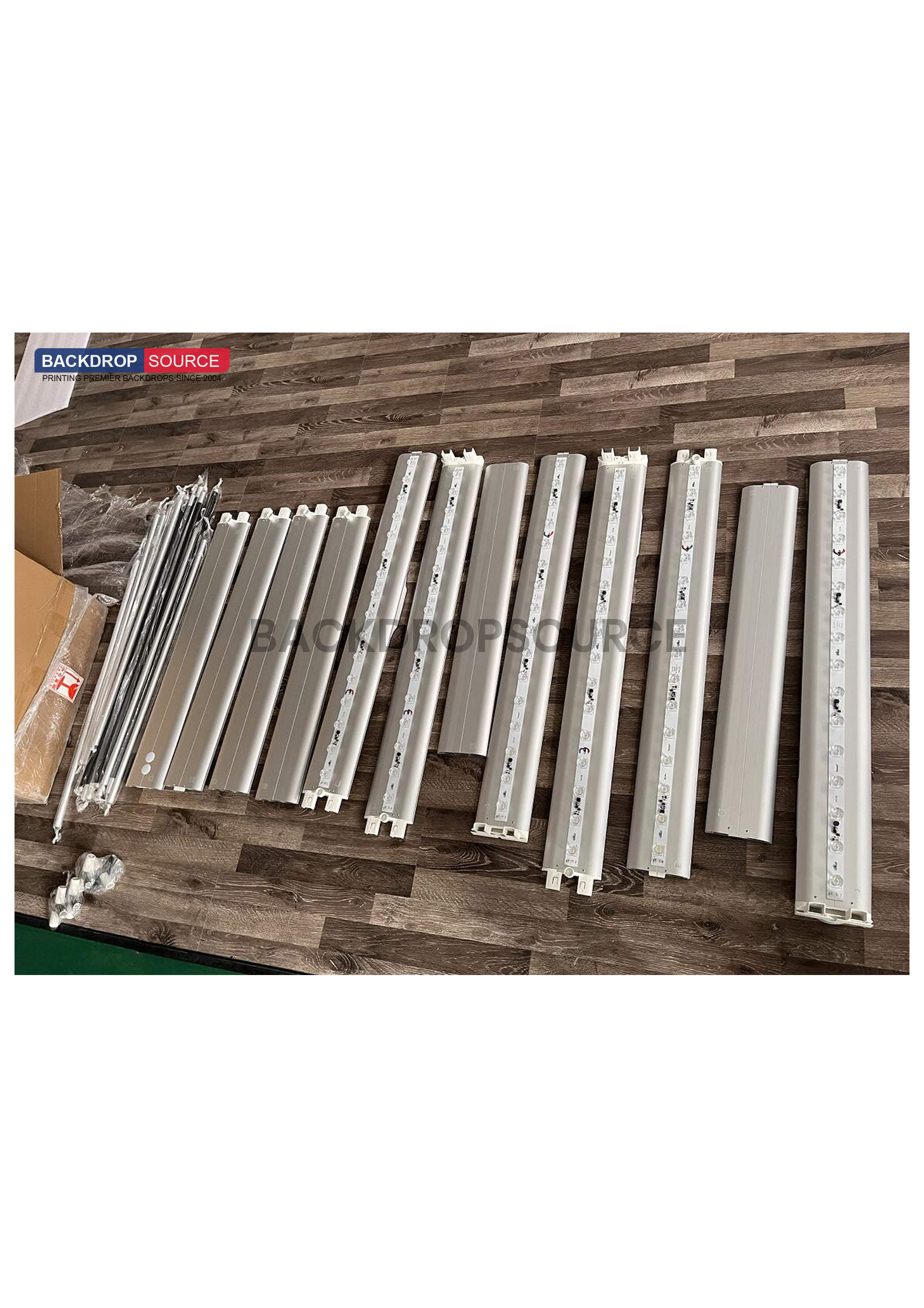 SEG Fabric LED Backlit Light Box - 5m x 2.5m