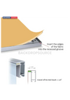 SEG Fabric LED Backlit Light Box - 5m x 2.5m