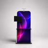 Exhibition Display Stand with Shelving & TV Mount