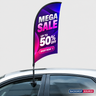 Drapeaux de fenêtre personnalisés pour voiture