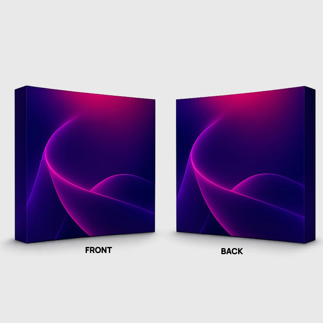Portable Straight Fabric Pop-Up Wall