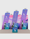 Portable Exhibit Display 6m x 3m - Model 19