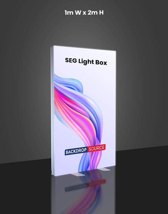 SEG Boîte à lumière LED en tissu - 1m x 2m