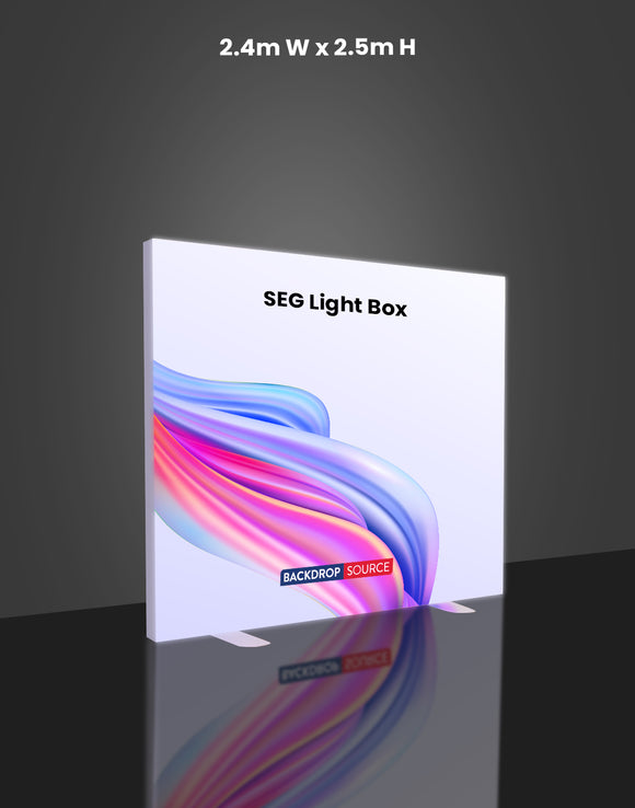 SEG Boîte à lumière LED en tissu - 2.4m x 2.5m