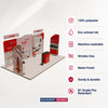 6m Straight Backdrop with Round Top Exhibition Kit