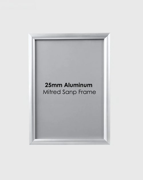 Cadre clic en aluminium 25 mm