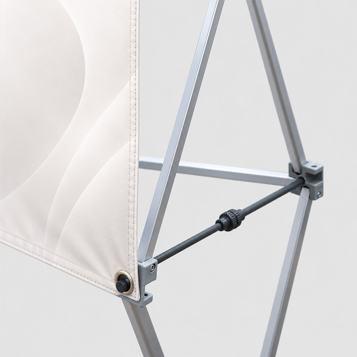 Présentoir pliable GeoMetrix en tissu 2 x 3
