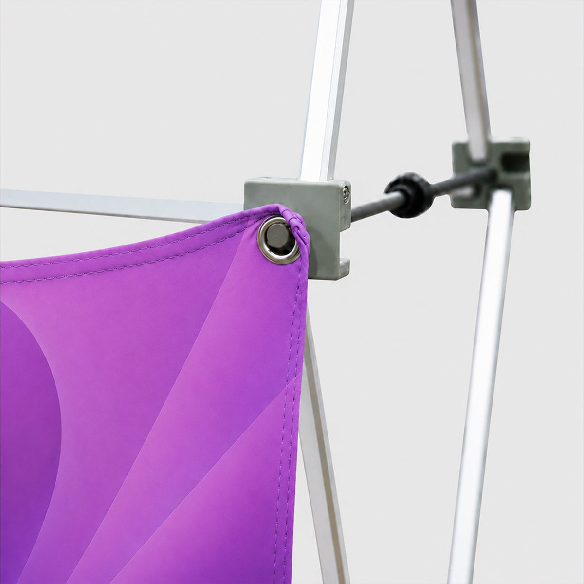 Présentoir pliable GeoMetrix en tissu 2 x 3